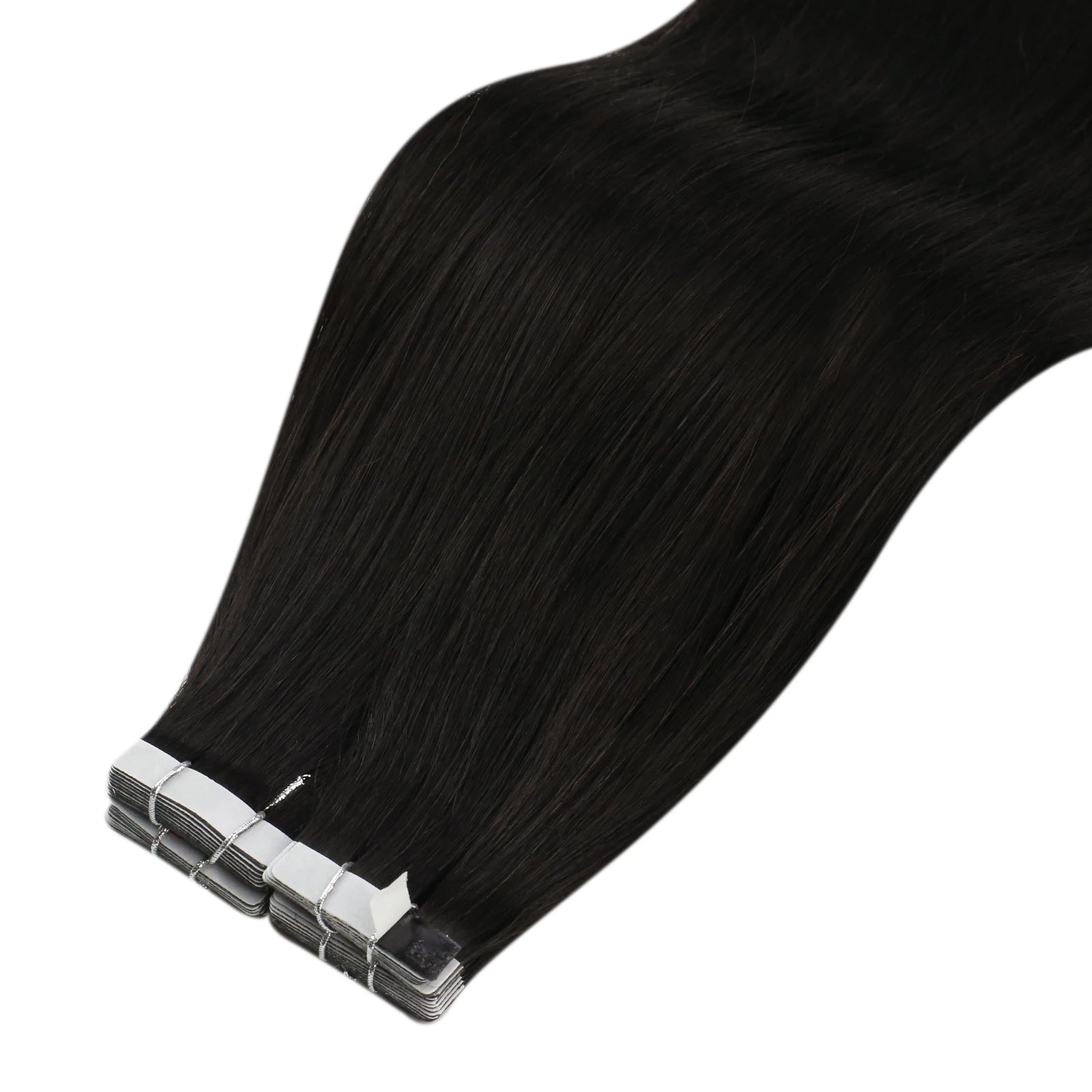 VeSunny Tape in Hair Extensions Human Hair Seamless Skin Weft Hair Extensions Double Sided Balayage Hair Color Adhesive Silky