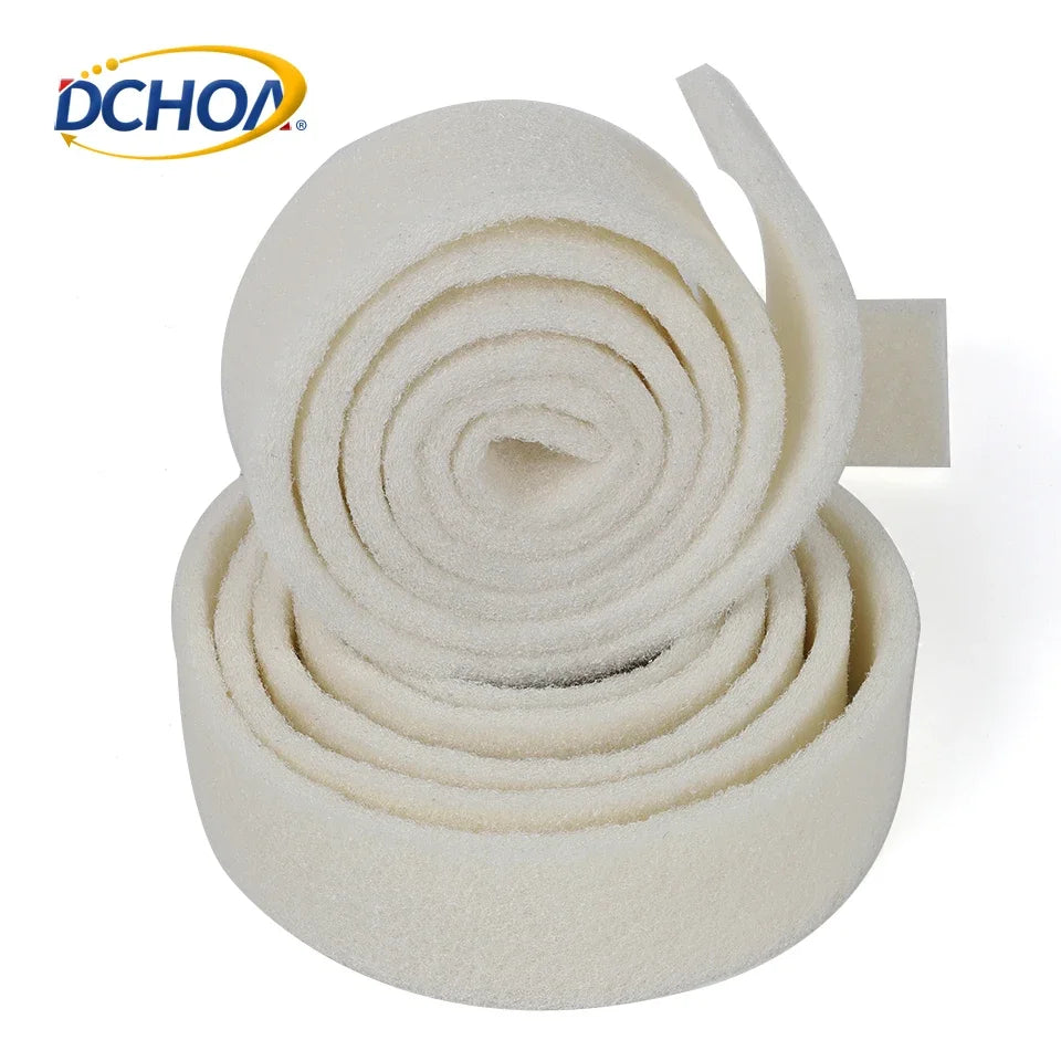 5M White Scrub Pad Refill Solar Film Degumming Cleaning Tool Window Glass Film Tint Replacement Felt Car Care Equipment