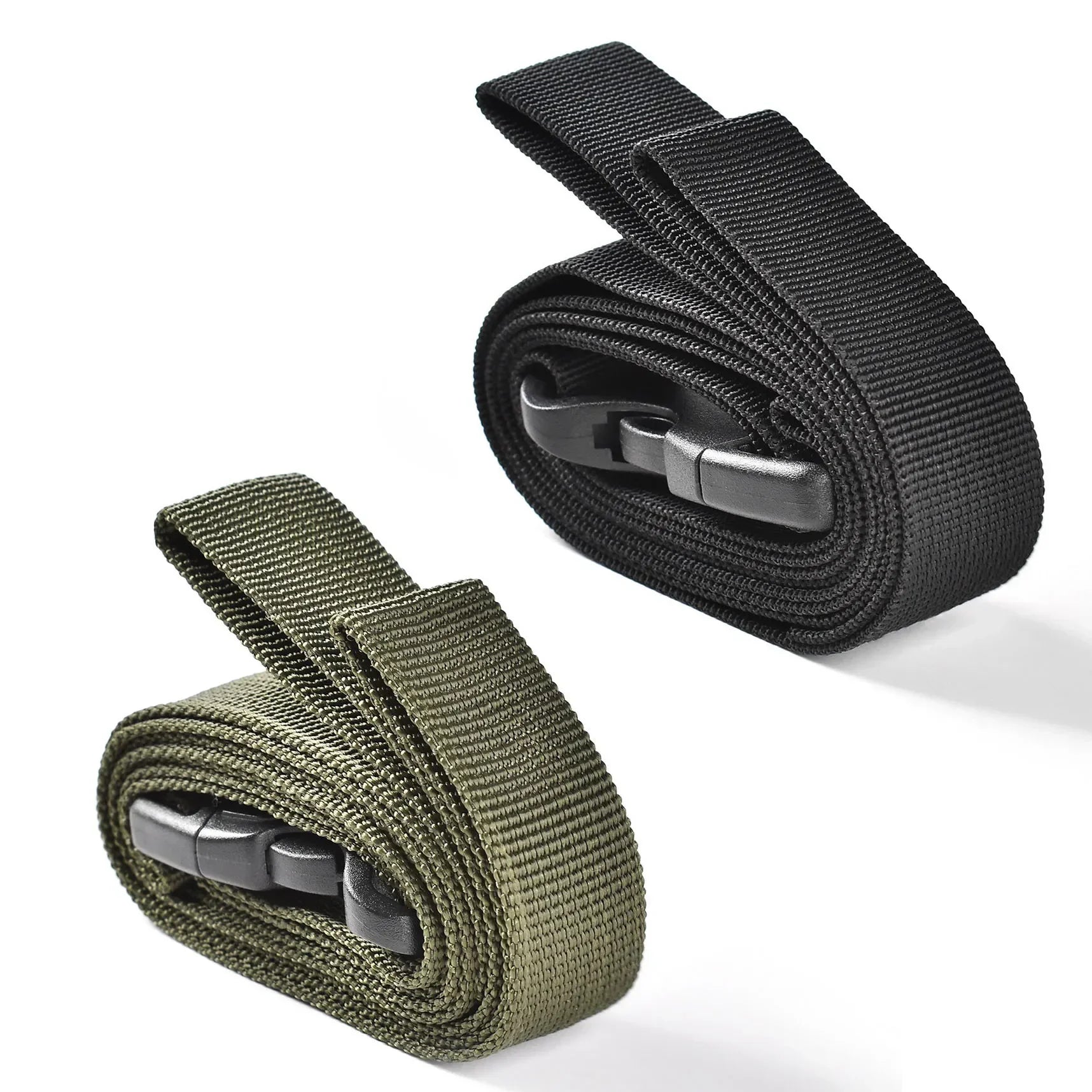 2/4Pcs Outdoor Travel Tied Belt Durable Nylon Cargo Tie Down Luggage Lash Belts Strap Camping Hiking Cargo Storage Straps Buckle
