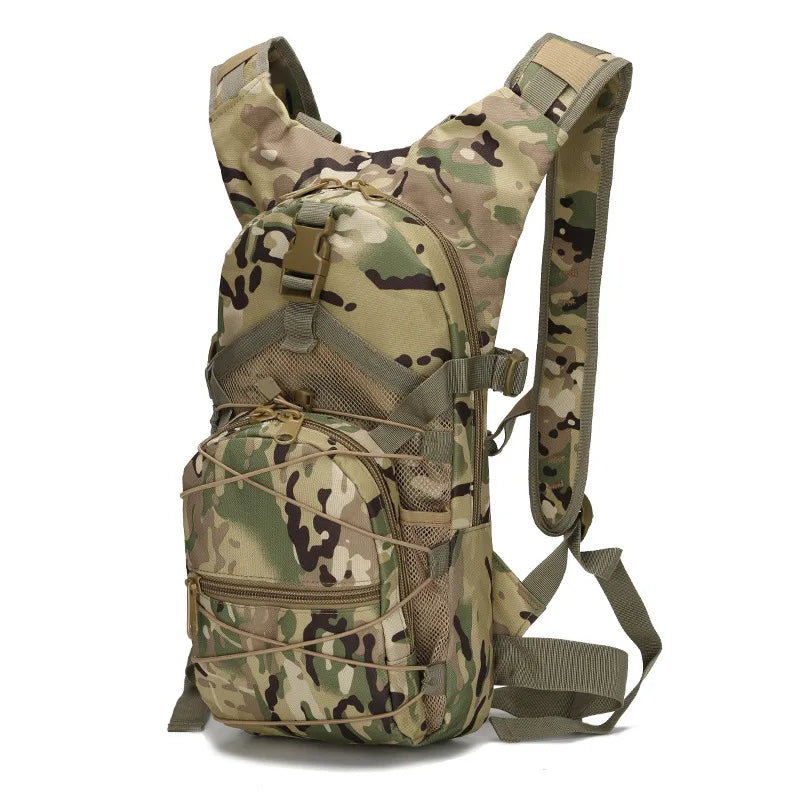 Oxford 15L Molle Tactical Backpack 800D Travel Hiking Bicycle Backpacks Outdoor Sports Cycling Climbing Trekking 3P Bag