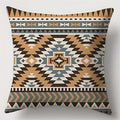 Bohemian Aztec Pattern Double-sided Printed pillow cover Short plush Suitable living rooms bedrooms sofas throw cushion cover