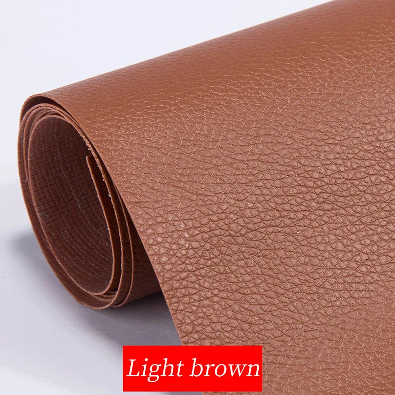Self Adhesive PU Leather Patches Patch Self-Adhesive Couch Waterproof Wear-Resisting For Furniture Sofa Car Seats Shoes Fabric