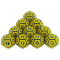Polyhedral Dice 12 Sided Game Dice Set D12 Digital Cubes Dices for Role Playing Board Game D&D RPG