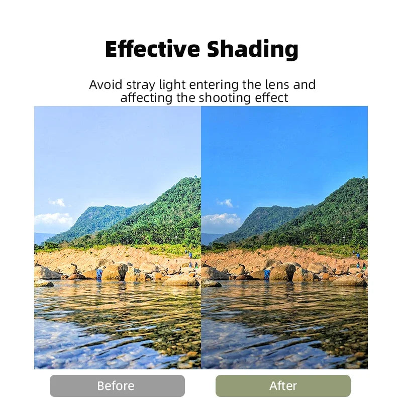 Anti-glare Lens Hood For DJI MINI 4 PRO,Camera Sunshade Gimbal Lens Protective Guard Quickly Release Drone Accessories