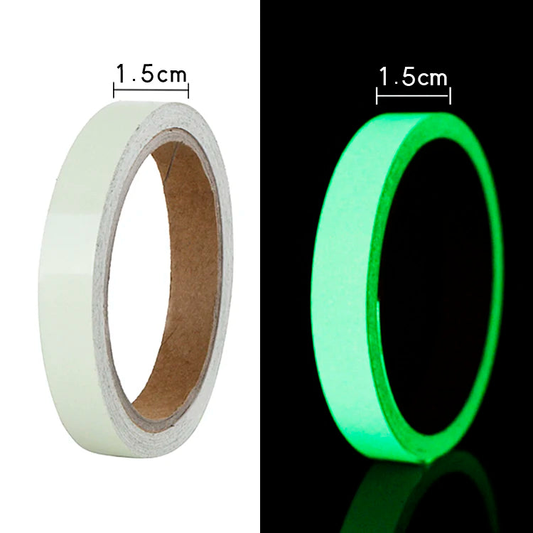 Luminous Tape 3 Meters Self-adhesive Glow Emergency Logo In The Dark Safety Stage Stickers Home Decor Party Supplies Decorative