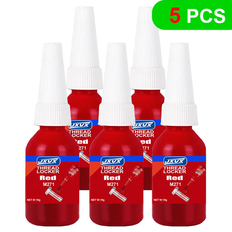 10g Anaerobic Screw Locking Adhesive – Ultra-High-Temperature Thread Lock – Removable Fastening and Anti-Slip Adhesive