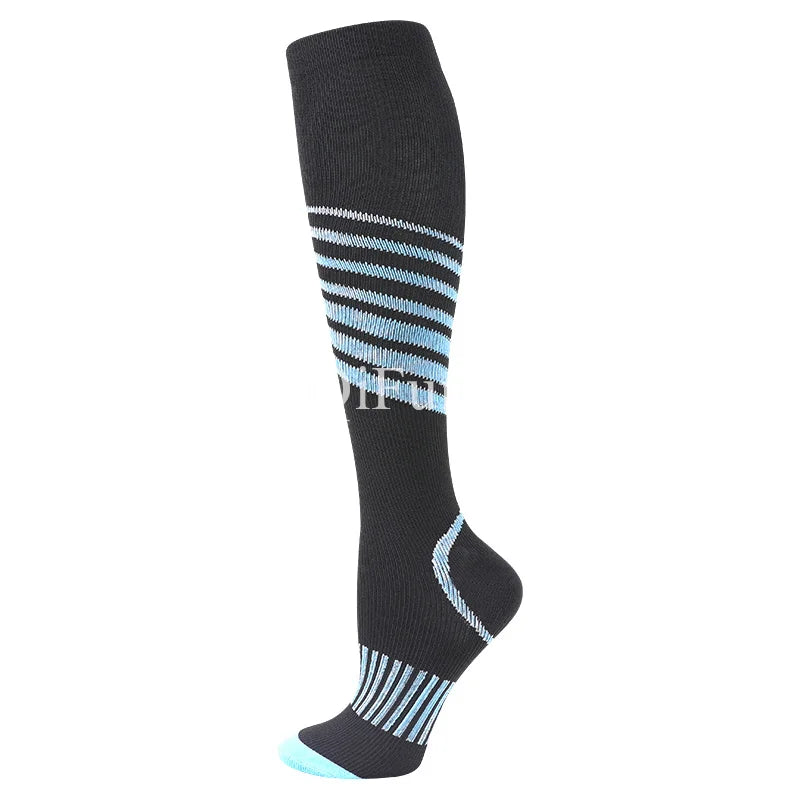 1 Pair Compression Socks Women And Men Stockings Best Medical Nursing Hiking Travel Flight Socks Running Fitness Socks