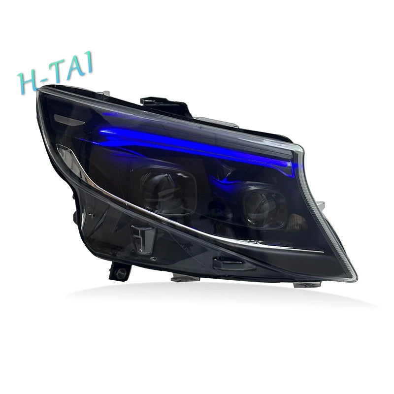 Headlight Assembly For 2016-2017 2018 2019 2020-2025 Mercedes Benz Vito W447 Startup METRIS with Startup Animation，headlight
