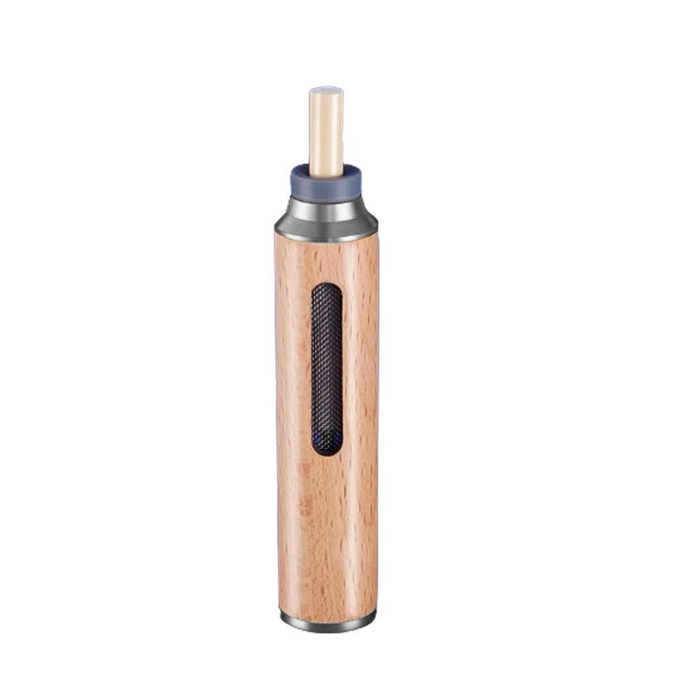 Universal Handheld Car Anti-ash Ashtray Portable Anti Soot-flying Cigarette Holder Wood Cigarette Cover Auto Ashtray Storage