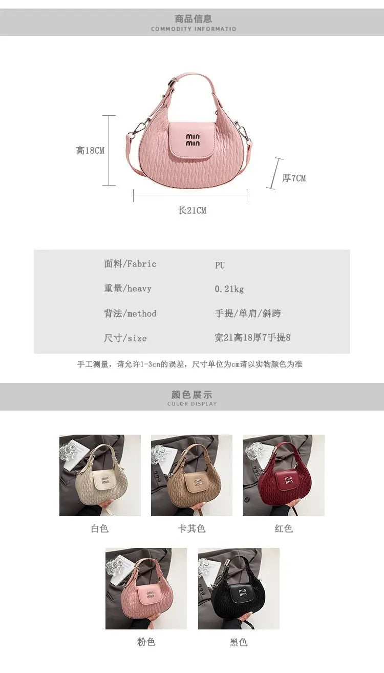 Luxury Fashion-Forward Designer Diaper Bag Women Large Capacity Tote Elegant Leather Crossbody Handbag For A Statement Look