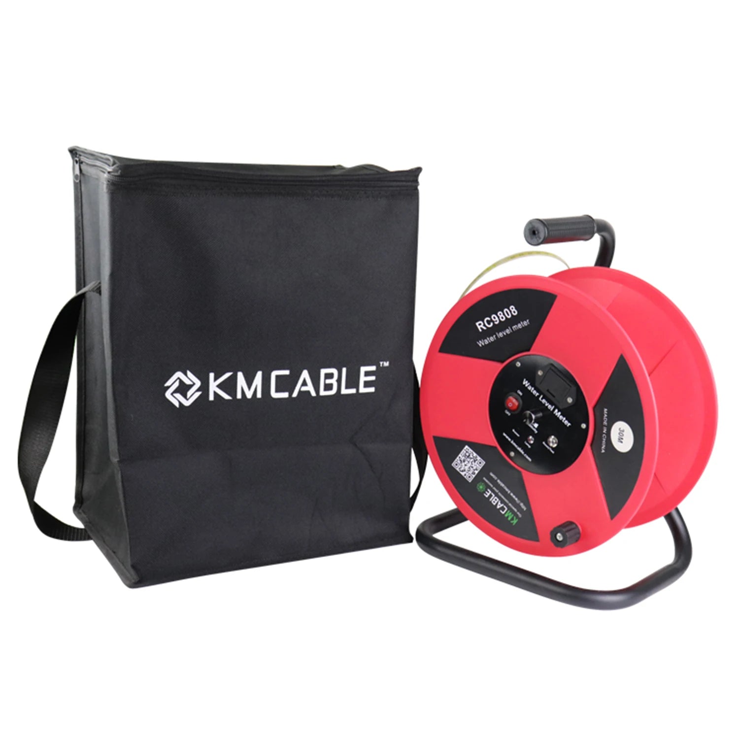 Portable Water Well Level Gauge Borehole Level Sensor Water Depth Gauge Water Level Meter 15m 30m 50m 100m
