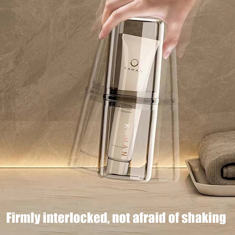 Transparent Toothbrush Travel Containers Portable Toothbrush Case Outdoor/business Trip/travel Acessories
