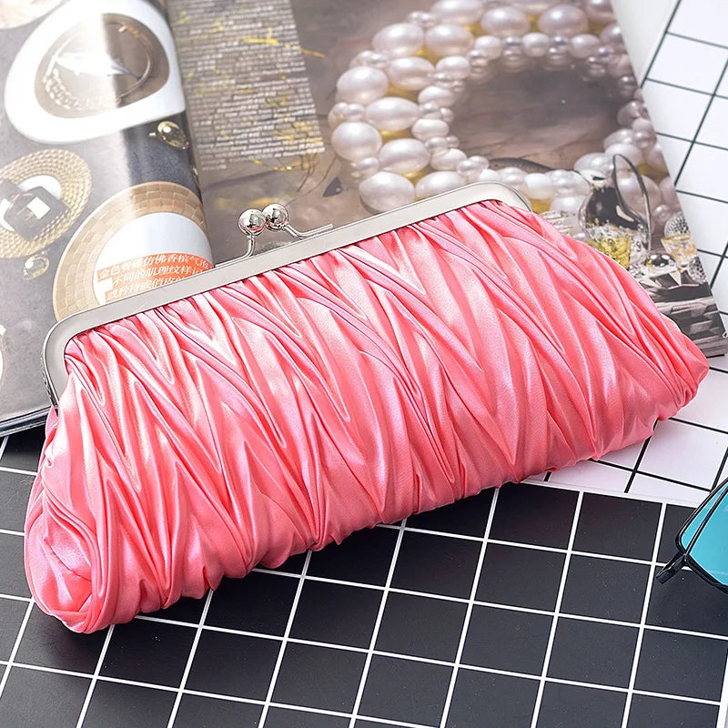 shoulder portable bride bridesmaid wedding dress bag clutch bag dress bag