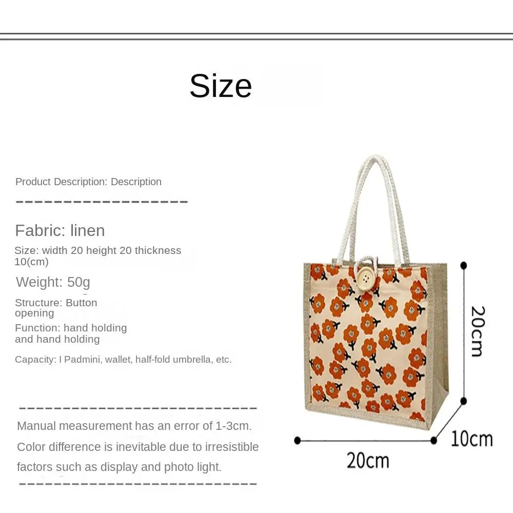Organization Crossbody Bag Home Storage Shoulder Bag Lunch Box Handbag Cloth Bag