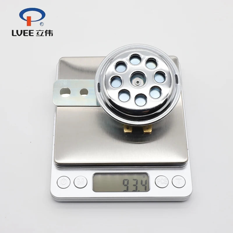 LVEE DL70 series 6V 12v 48V 60V motorcycle horn Universal Waterproof Electric Horn 12V 105db Moto bike Motor Scooter Loud Sound
