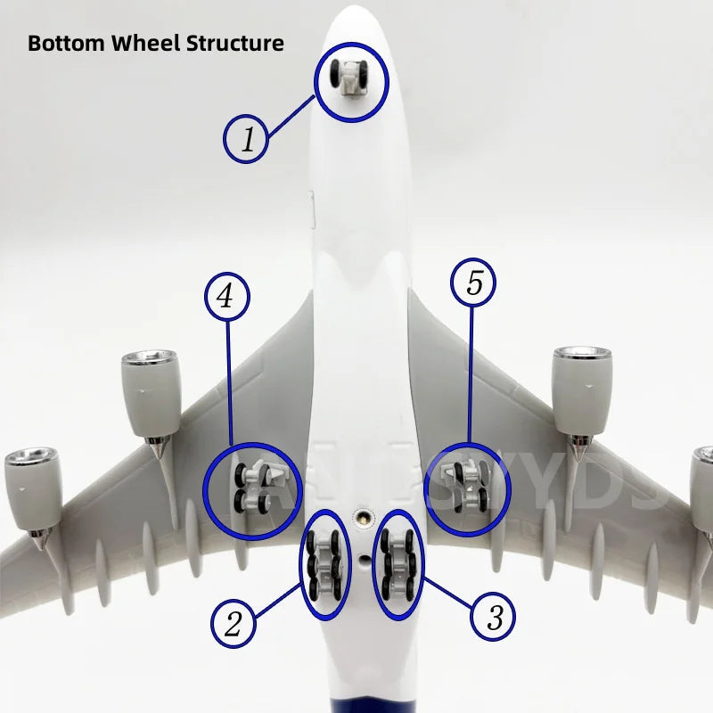 1/240 Scale Resin Aircraft Model 30cm A380 Malaysia Airlines Material Model Plane Airplane Model Toys for Kids Collection