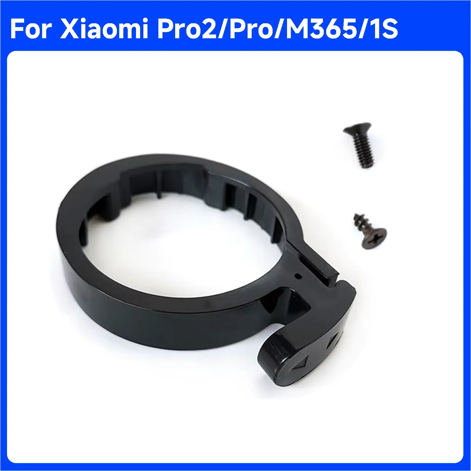 Folding Ring Fold Limit Buckle Lock For Xiaomi M365 1S Pro Pro 2 Electric Scooter Skateboard Front Tube Stems Pacing Parts