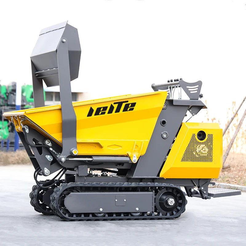 NEW Mini Tracked Dumper 0.8 Ton Compact Dumper for Construction Material Handling Landscaping Mini Dumper Customized
