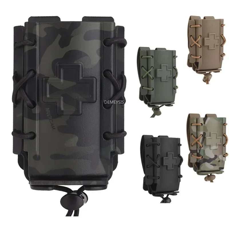 Tactical Emergency Tourniquet Holder Tourniquet Medical First Aid Case Quick Release Hunting Sports Emergency Equipment