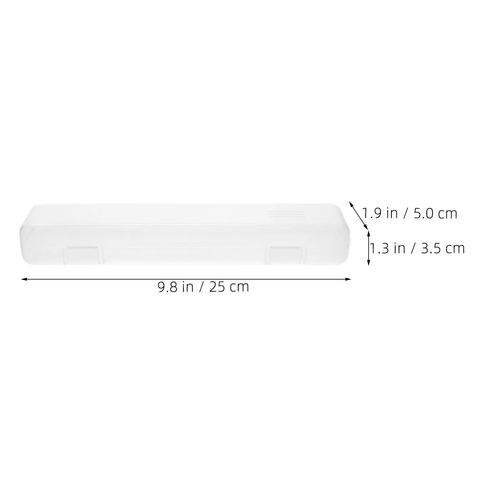 10Pcs Toothbrush Case Portable Travel Storage Box Compact Toothbrush Holder Sealed Space Organizer for Bathroom Outdoor School