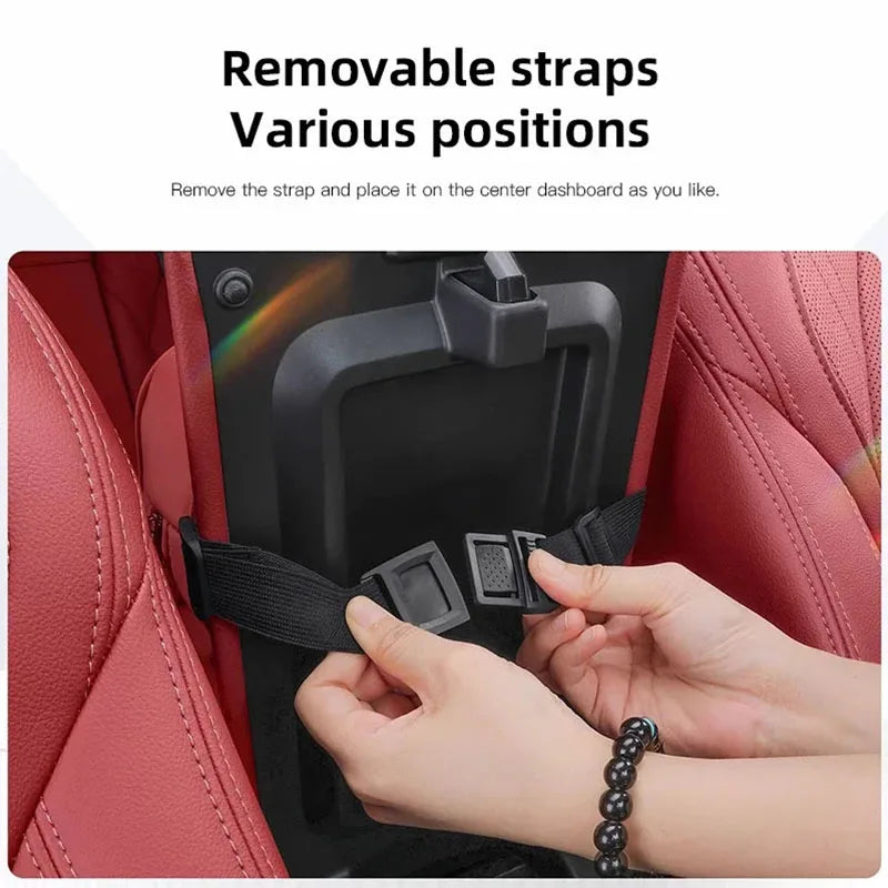 PU Leather Car Tissue Box Sun Visor Headrest Armrest Mount Tissue Holder Storage Case Auto Interior Accessories For BYD Song Plu