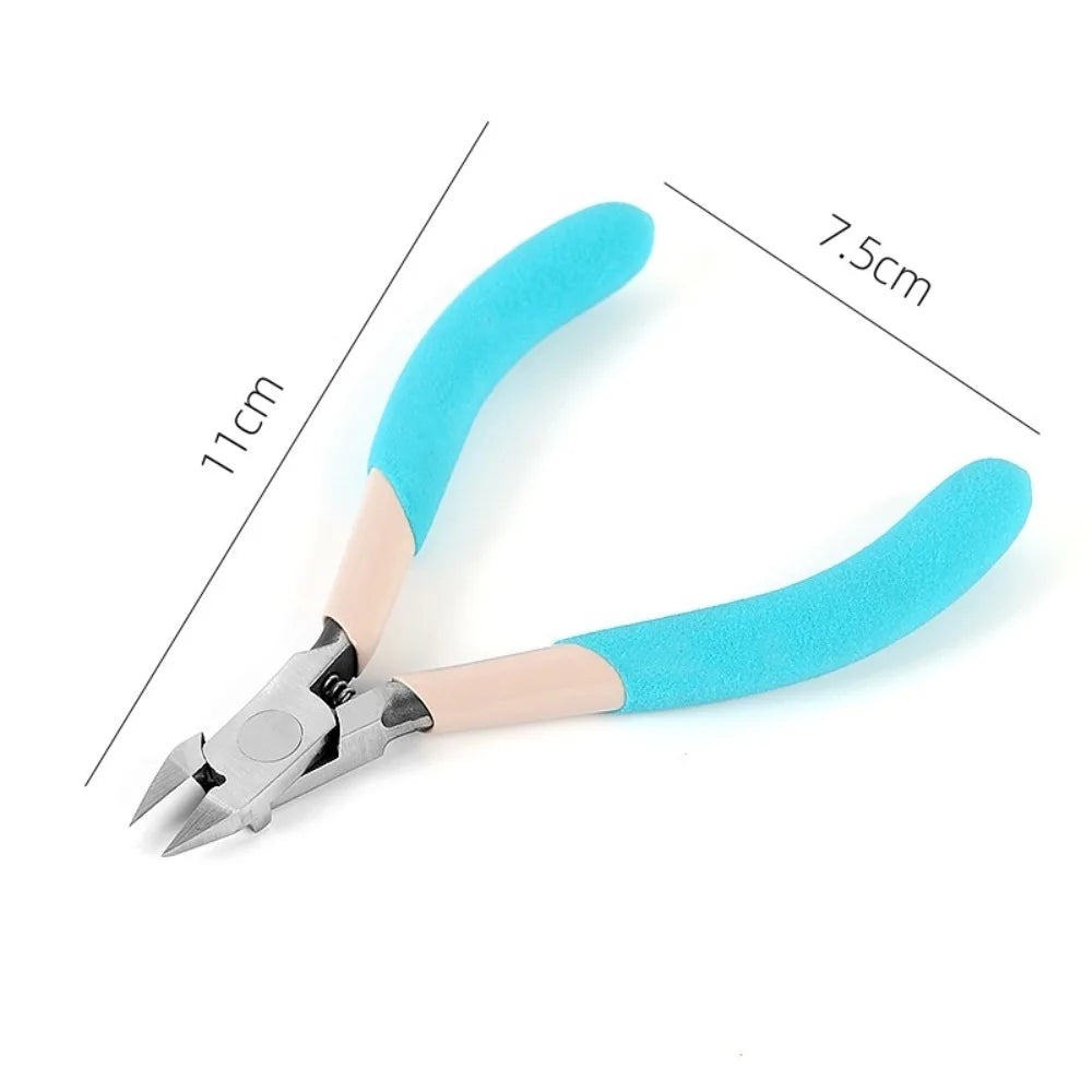 1/5Pcs Carbon Steel Precision Cutter Pliers Professional Sharp Nipper Diagonal Snips for Model Assembly Home Use Cutting Tools