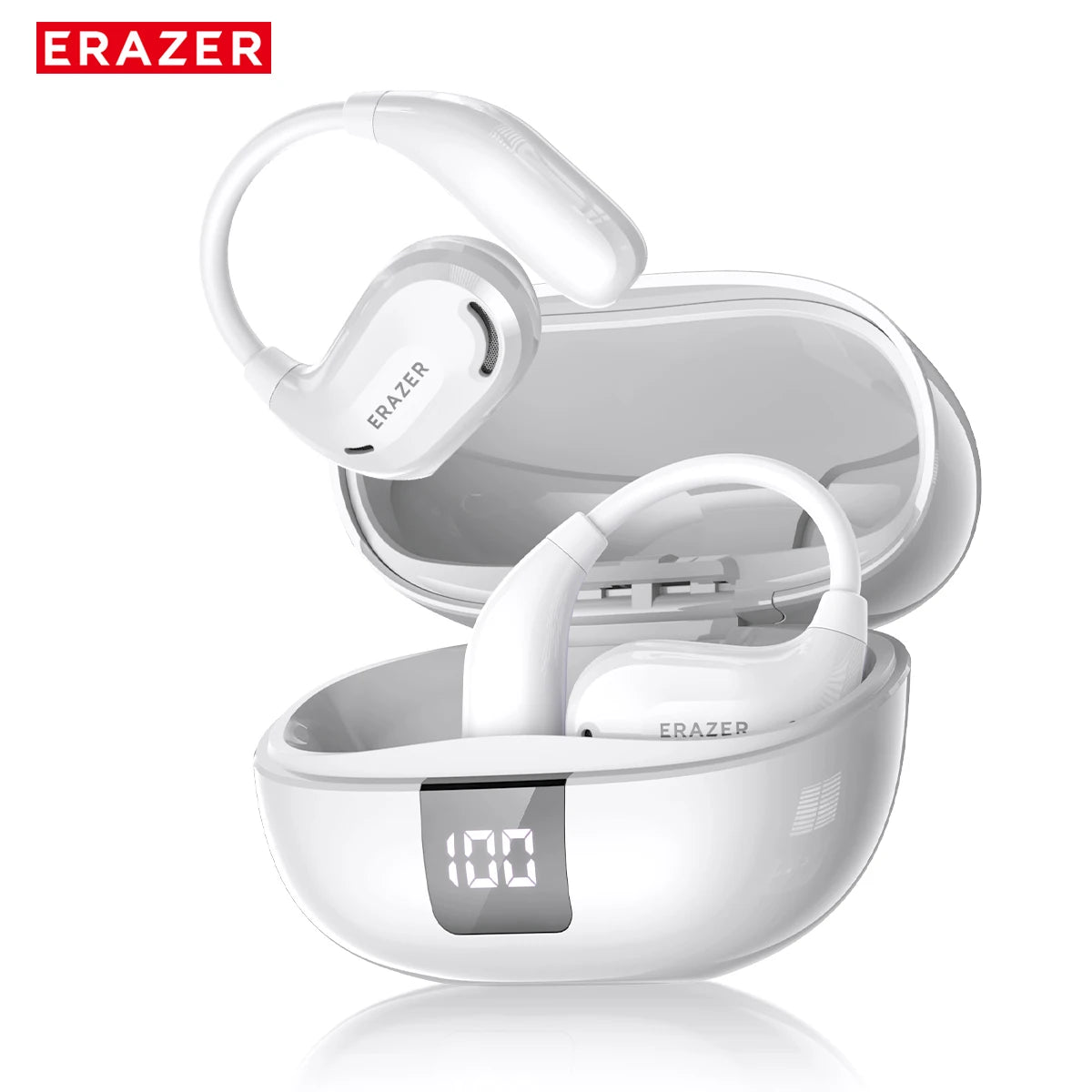 ERAZER XT66 Bluetooth Translator Earphone Wireless Headphones AI Translation Earbuds real-time Translate DIY Equalizer APP