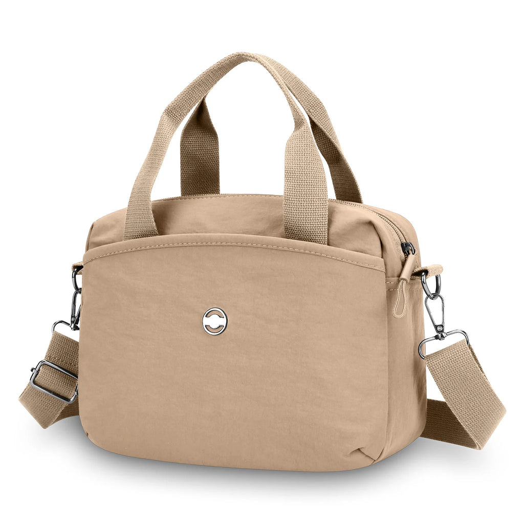 Women Soft Crossbody Shoulder Bag Portable Adjustable Wide Strap Lightweight Casual Daily Shopping Travel Outdoor Handbag Purse