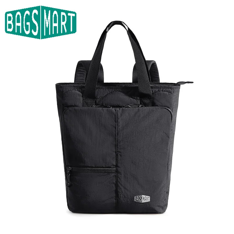 BAGSMART Women's Tote Bag 15.6 inch Laptop Backpack Large Capacity College Bag Function Commuting Women's Handbag