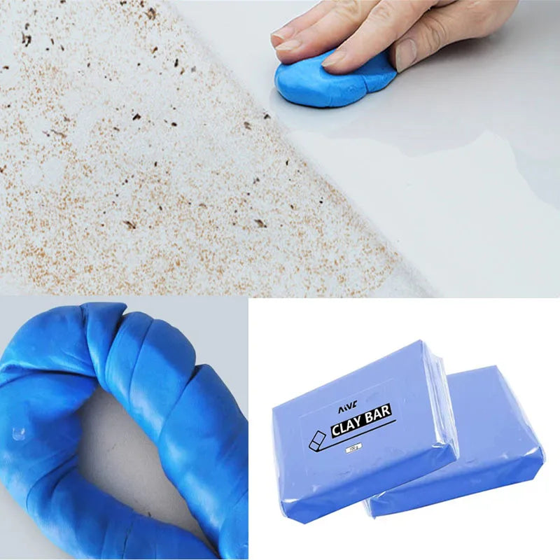 Premium Car Detailing Clay Bar Mud Remove Asphalt Tar Industrial Dirt Paint Spot Auto Wash Care Cleaner
