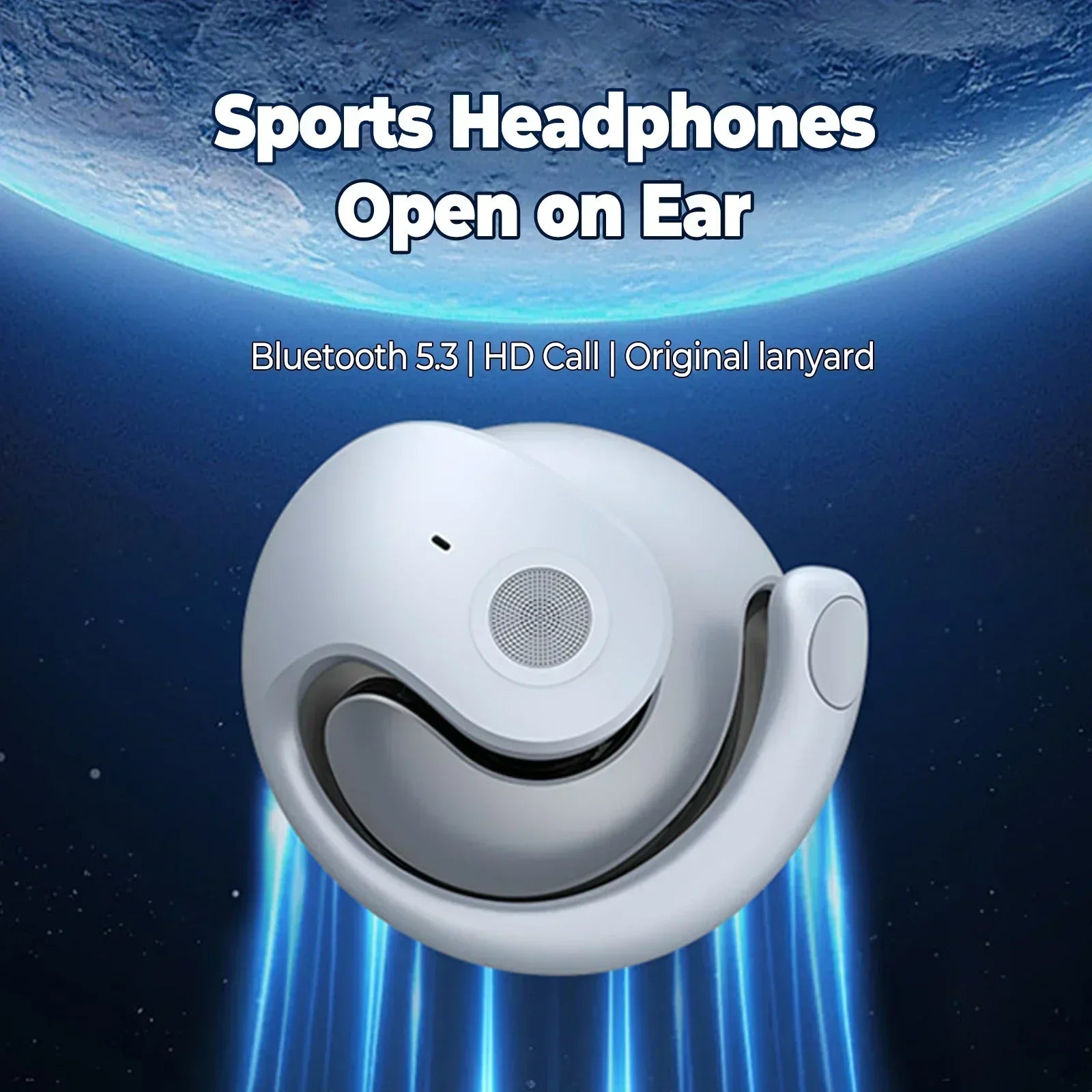 New BY01 Wireless Bluetooth 5.3 Headphones Long Battery Earbuds HIFI Sports Headphones for all smartphones