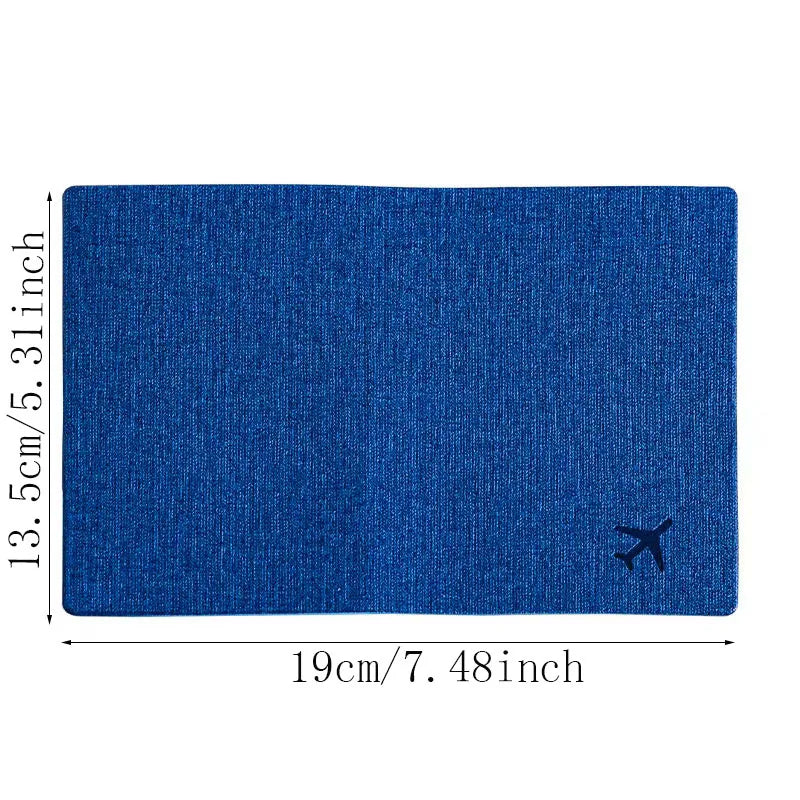 2025 New Soft Leather Passport Protective Cover Case Multi-functional Card Storage Bagoverseas Travel Ticket Holder Clip Bags
