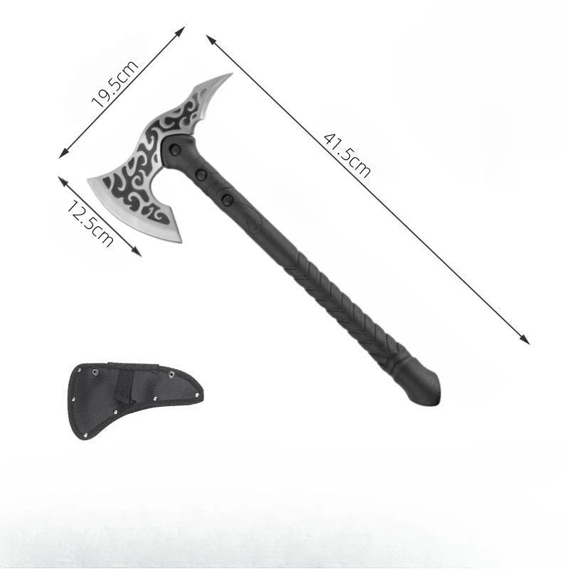 Multi Functional Forged Manganese Steel Tactical Hand Axe Convenient Outdoor Camping Survival Axe Mountain Cutting EDC Tool