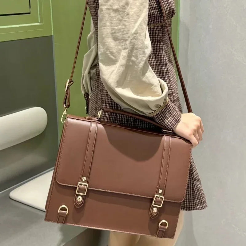 Y2K Cute Sweet Trend Ita Bag Popular Transparent Shoulder Crossbody Bag for Women Japanese High School Ulzzang Student Backpack