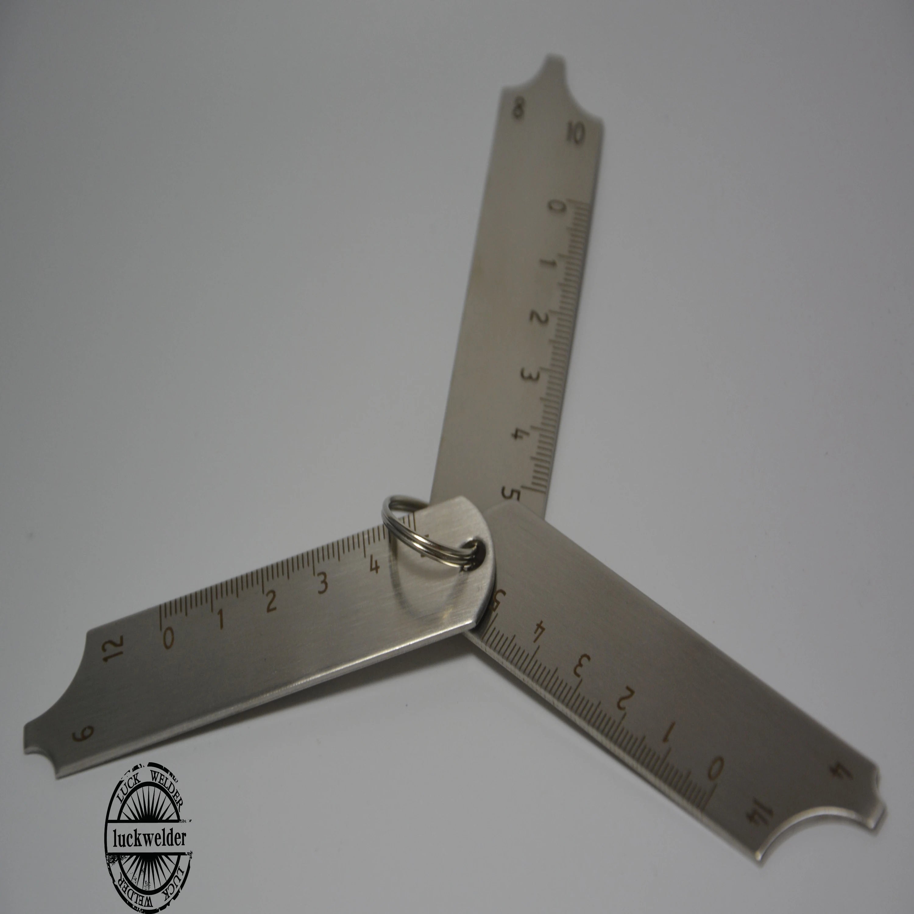 Three-Piece Key Set Inspection Welding Gauge Fit MIG/TIG/STICK Welding Test Gage