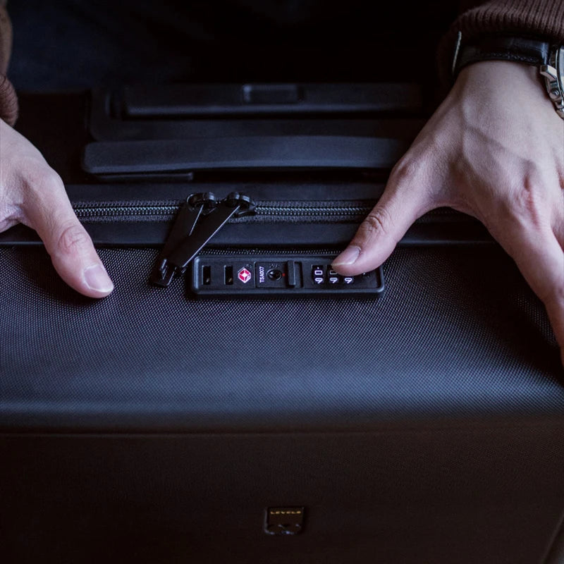 Luxury brand trolley suitcase fashion spinner carry on travel luggage 20/24/28 inch boarding valise password trolley box