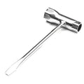 Spark Plug Socket Wrench 13mm & 19mm Stainless Steel Spanner for Gasoline Chainsaw and Brush Cutter
