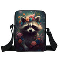 Kawaii Animals Panda Raccoon Fox Owl Print Crossbody Bag Women Men Shoulder Bags Teenager Handbag For Travel Messenger Bags Gift