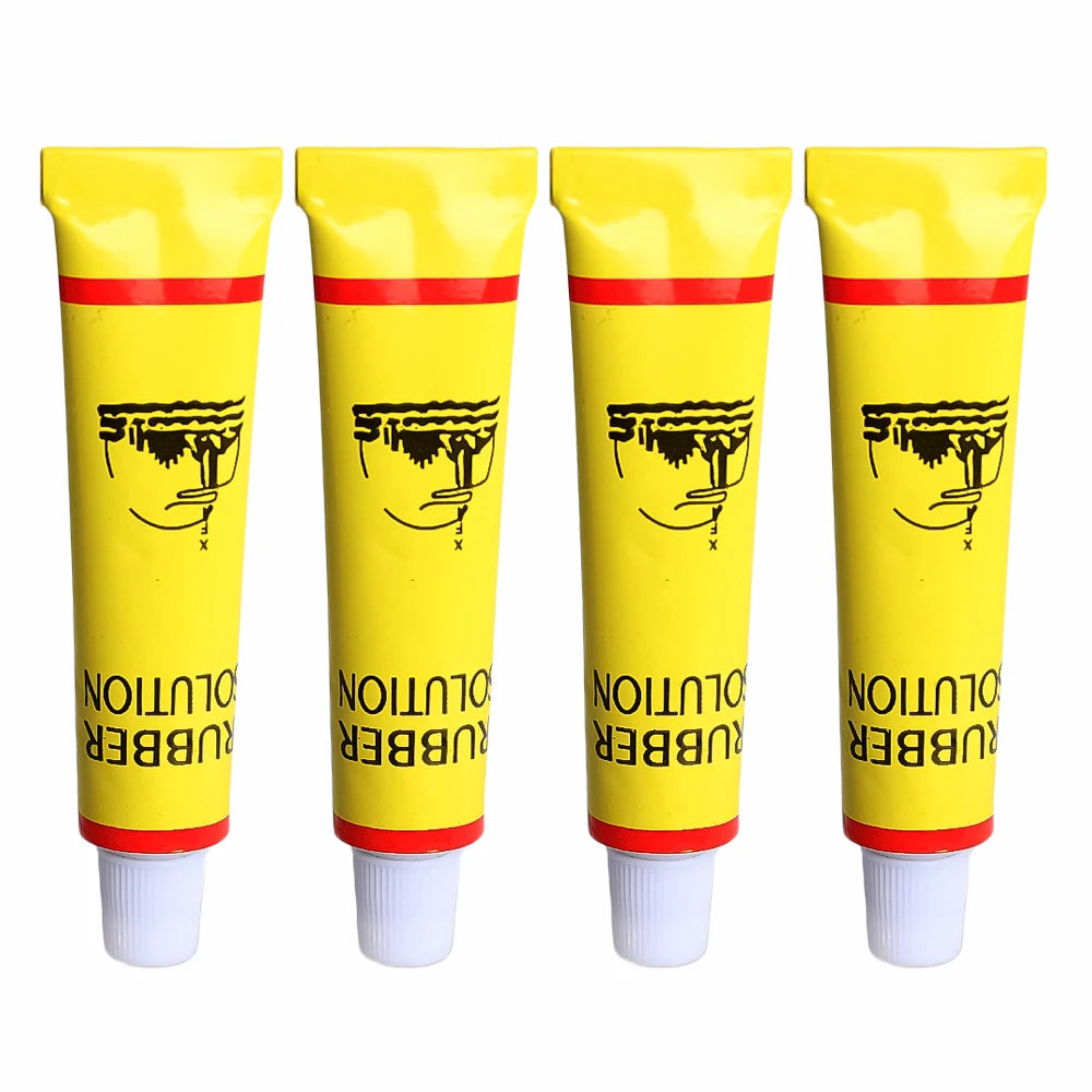 Tire Repair Glue Liquid Strong Rubber Glues Black Soft Rubber Wear-resistant Non-corrosive Adhesive Instant Strong Bond Leather