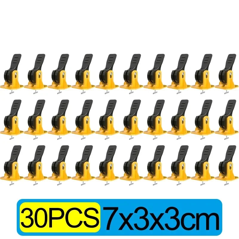 10/50PCS Reusable Tile Leveling System For Floor Tiles Hand Tile Leveling Device Construction Tool Parts Set Hardware Fixed Sets