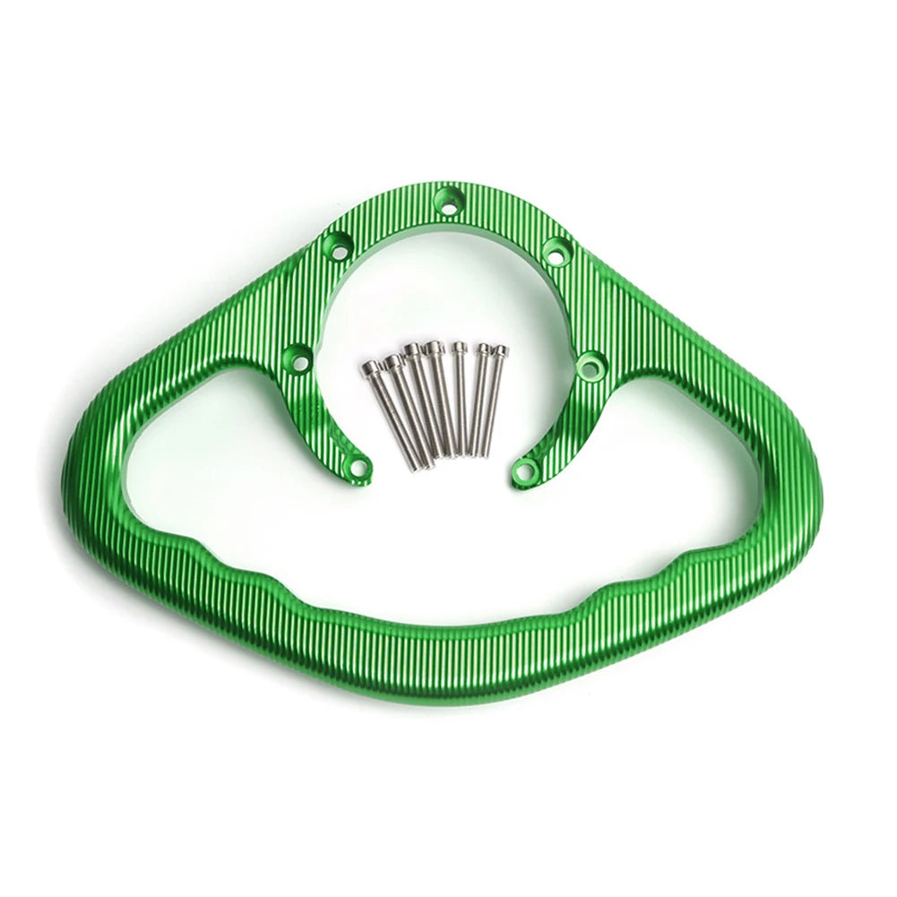 CNC Aluminum Grip Handle Bar Grips Anti-slip Performance Fuel Tank Installation Grip Grooves For Honda Motorcycles