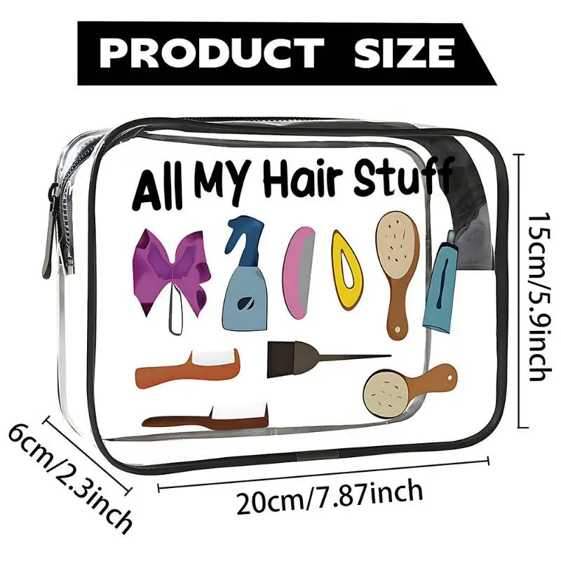 Women Large Capacity Medicine Cosmetic Bag Easy Wipe Clean Travel Toiletry Organizer Pouch For Daily Trip