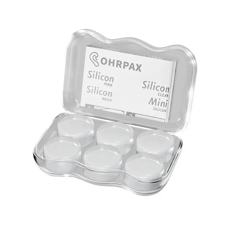 Soft Silicone Earplugs Wax Ear Plugs Reusable Noise Cancelling Gel Ear Plugs Waterproof Earbuds for Sleeping Flying Swimming