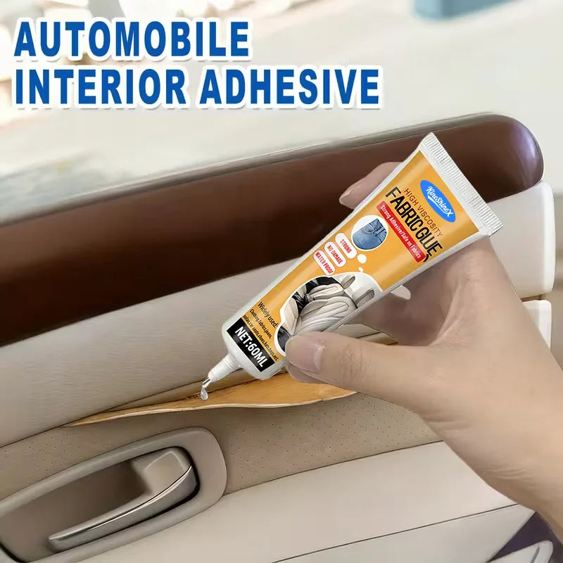 60Ml Car Interior Sealing Glue,Body Plastic Repair Adhesive,Leather Seat Bonding Agent,Super Windproof Strip And Sealant PadGlue