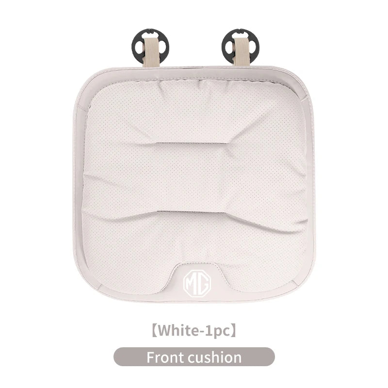 Car Velvet Cushion Leather Backrest Waist Pad Protector Cover Accessories For Morris Garages MG 3 5 6 7 HS ZS GS Hector TF GT ZR
