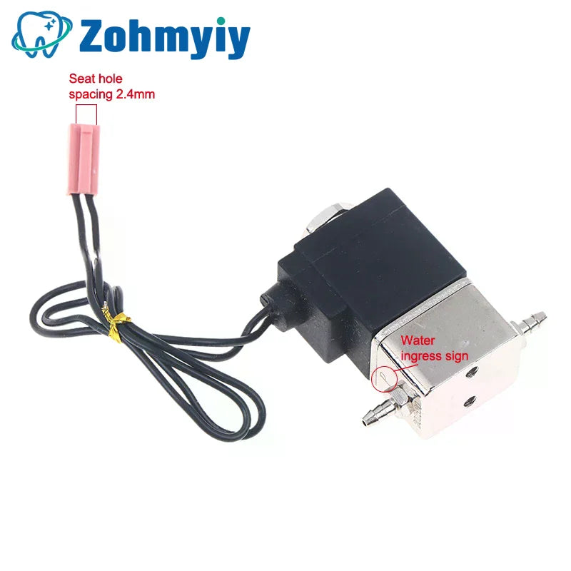Dental Scaler Valve Water Supply Solenoid Universal For Ultrasonic Cleanser DC/30V Electromagnetic Valve