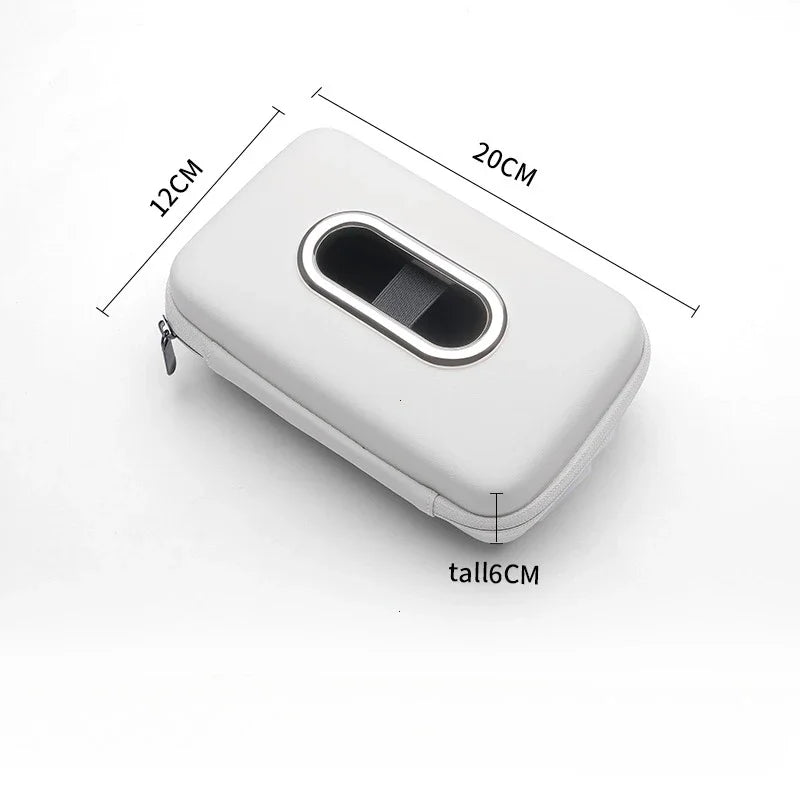 Car Mounted Tissue Box Drawer Box Creative Car Armrest Box Backrest Hanging Multifunctional Sun Visor Four-color Tissue Bag