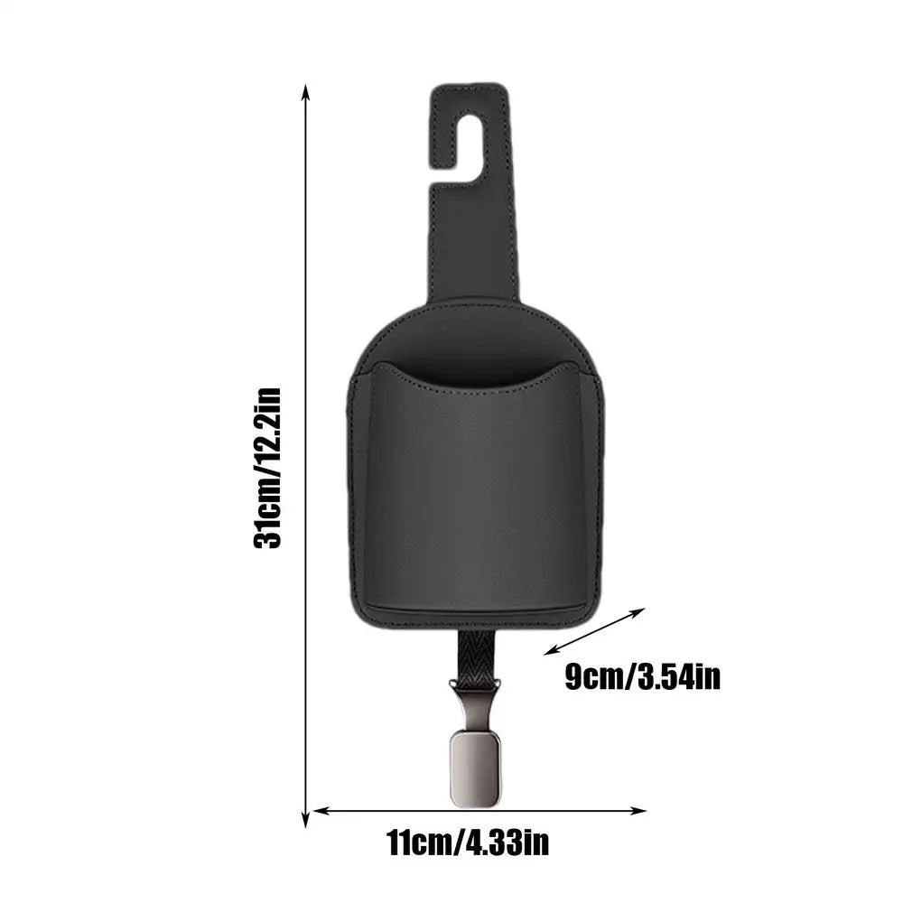 Cup Holder for Car Back Seat Multifunctional Automotive Storage Car Back Seat Cup Holder Headrest Hook for Travel Truck Interior