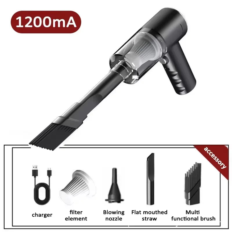 Car Vacuum Cleaner 2900000 Pa 4 In1 Powerful Clean Machine Wireless Blowing Suction Portable Vacuum Cleaner household 2026