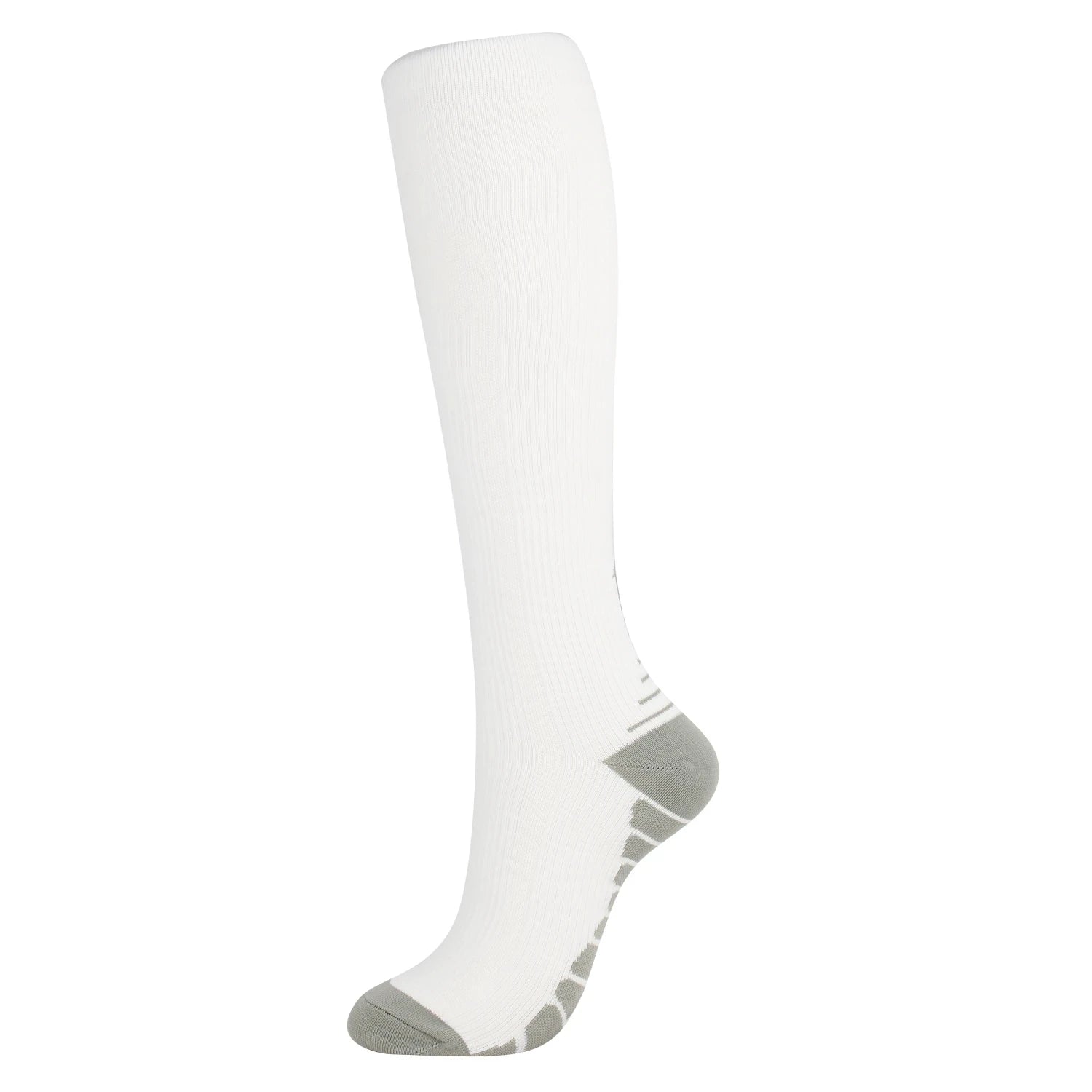 Running Compression Socks Football Hiking Golf Gym 20-30mmhg Gradual Change Nylon Sports Socks Diabetes Pregnancy Varicose Veins